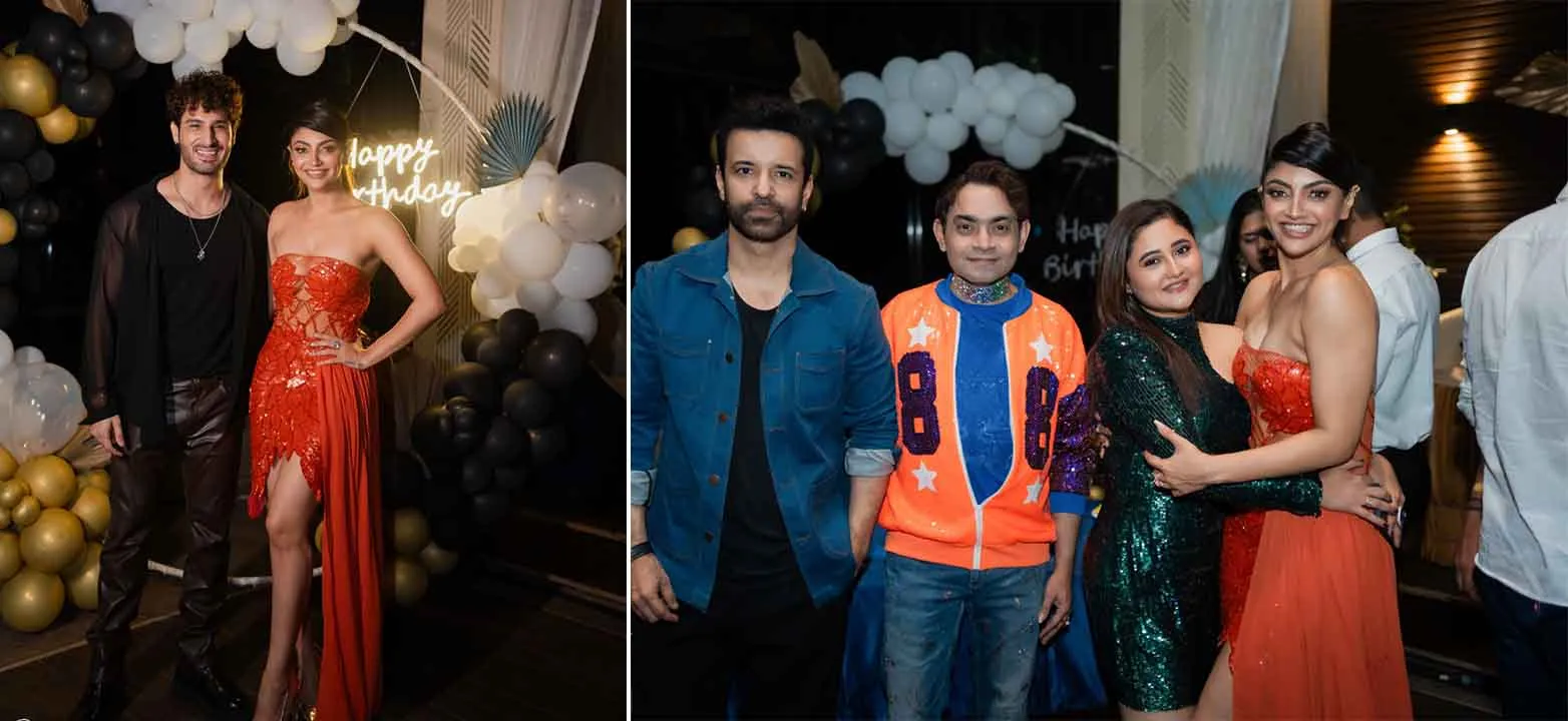 Actress Akanksha birthday celebration (4)