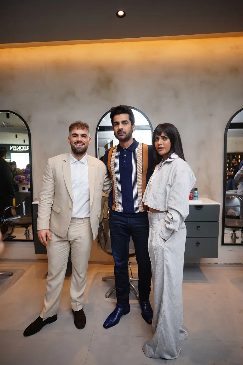 Arjan Bajwa with Florian Hurel and Rii