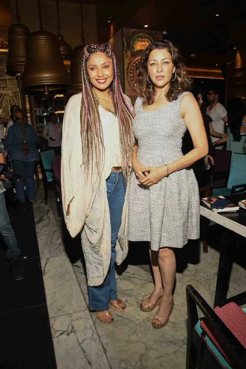 Diandra Soares with Aditi Govitirkar