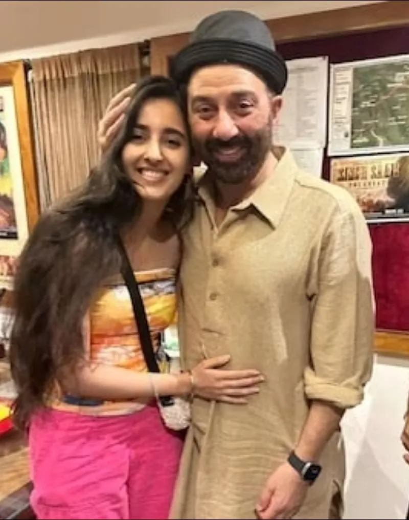 Gadar-2 super success Simrat Kaur with Sunny Deol