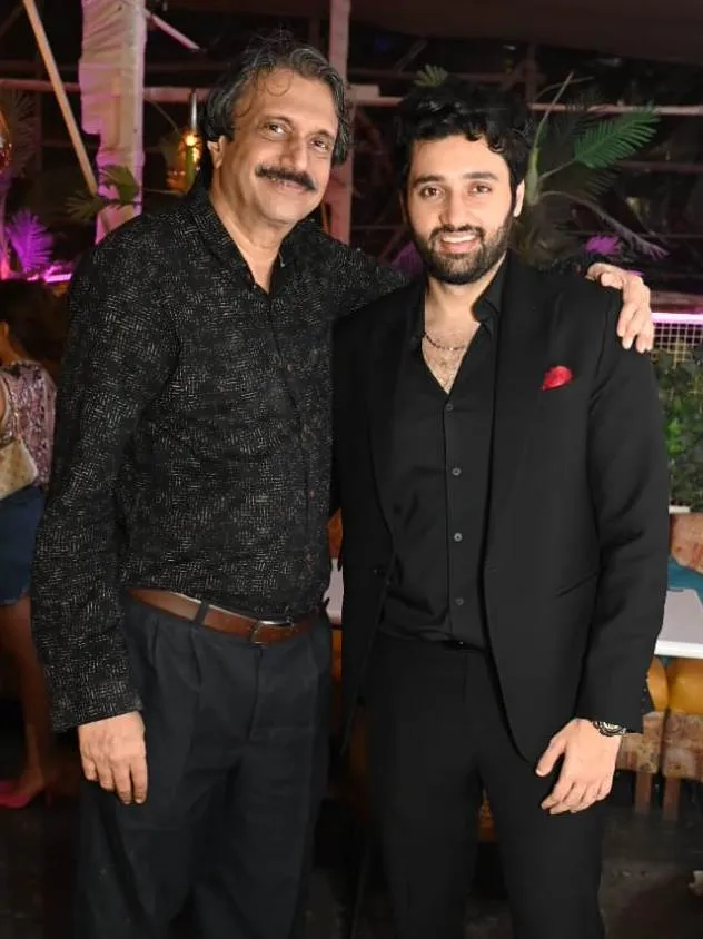 Gadar-2 super-success Utkarsh Sharma (right) with Chaitanya Padukone jpg