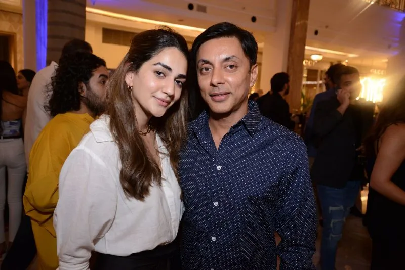 Karma Dhingra with Vikram Baidyanath