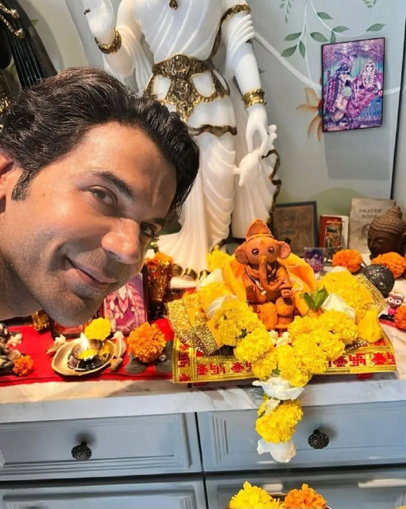 Rajkummar Rao’s Eco-Friendly Ganpati Celebration (1)