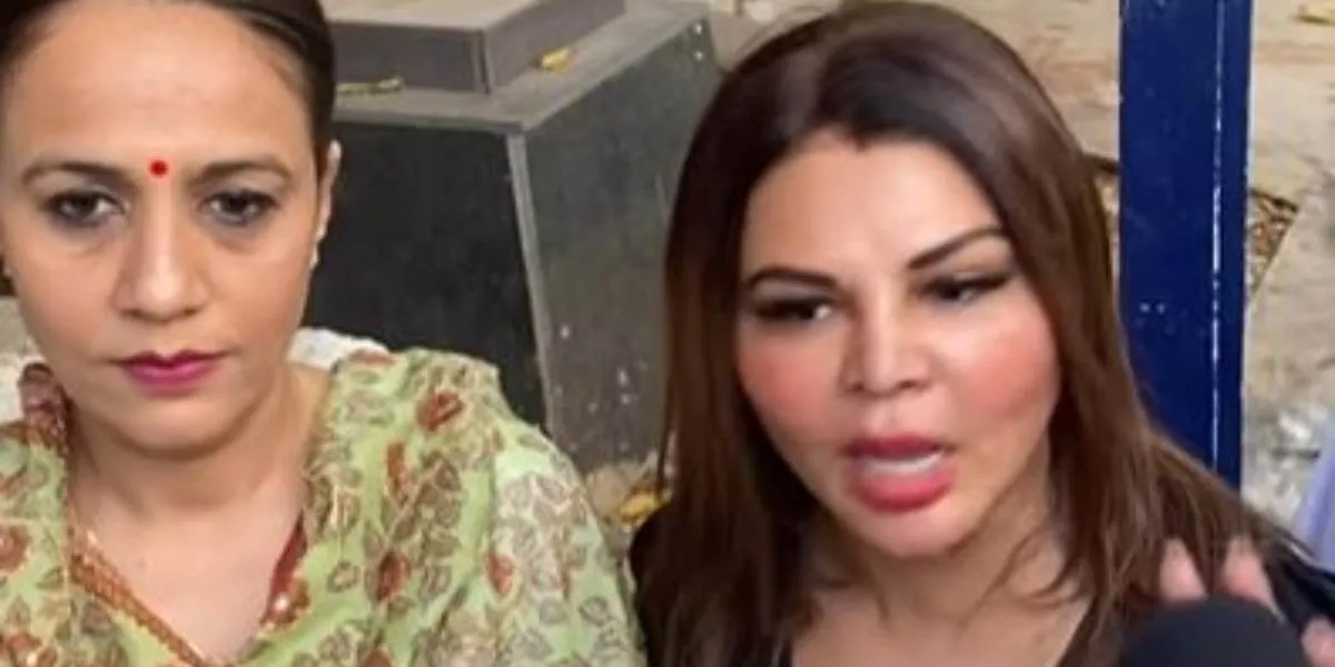 Rakhi Sawant with Falguni