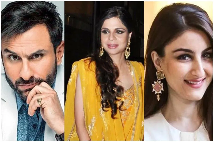 Saif Ali Khan and his sisters Soha Ali Khan, Saba Ali Khan