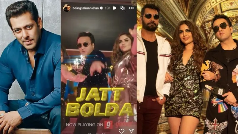 Salman Khan Shows Love To Jasbir Jassi and Sumit Sethi 