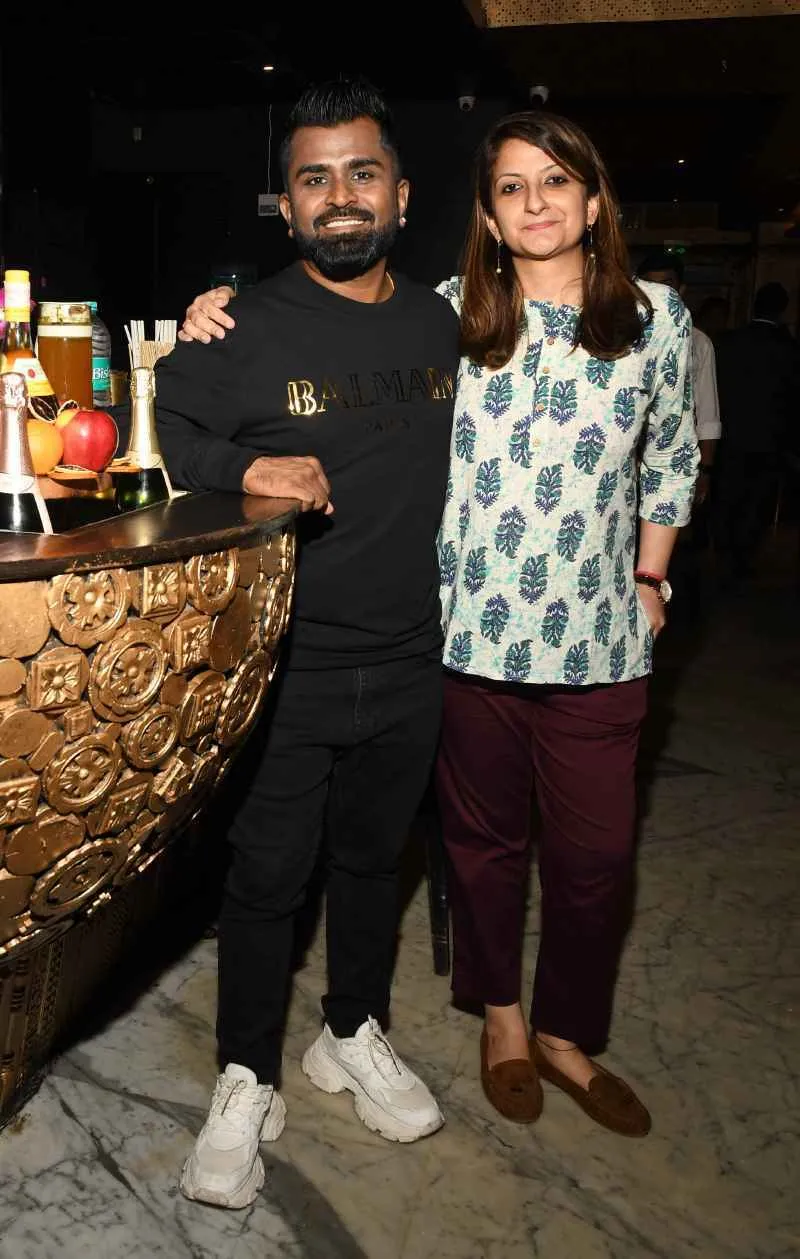 Sunaeyaa Kapur with Amit Pal