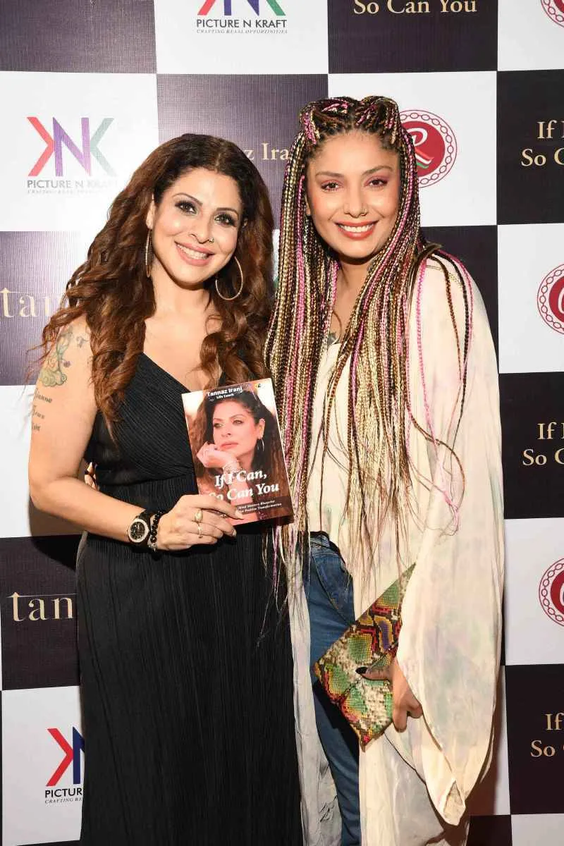 Tannaz Irani with Diandra Soares