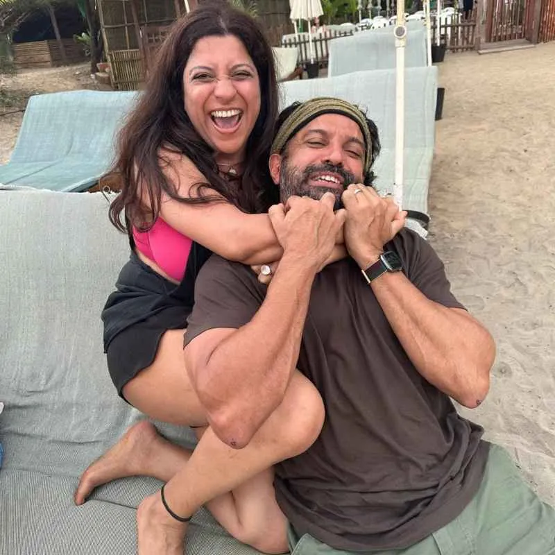 Zoya Akhtar and Farhan Akhtar