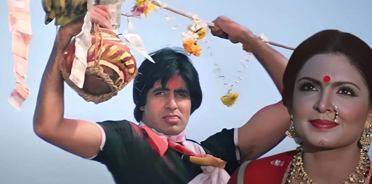 Amitabh Bachchan and Parveen Babi