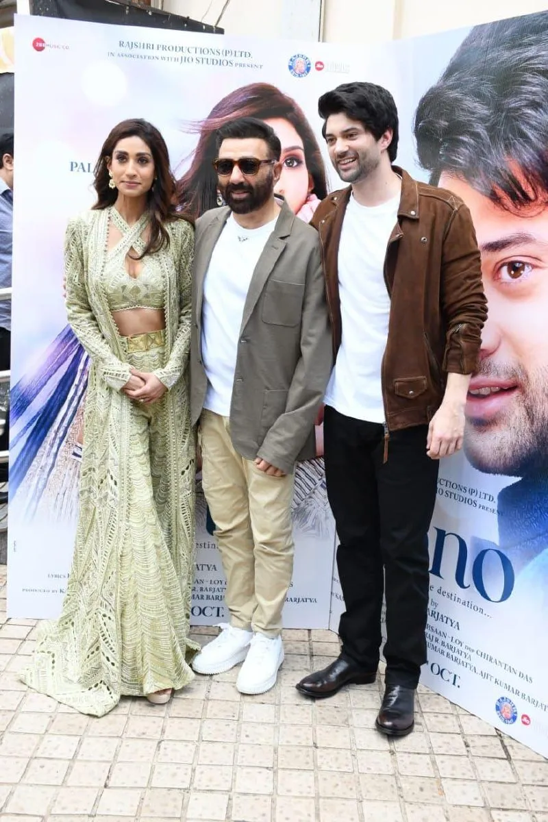 Dono trailer launch 05--Paloma with Sunny D and Rajveer D