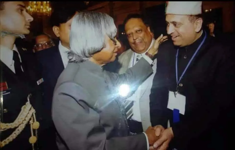 Dr APJ Abdul Kalam, Former president of India & Surinder Rana