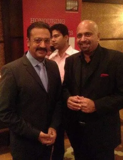 Gulshan Grover and Surinder Rana