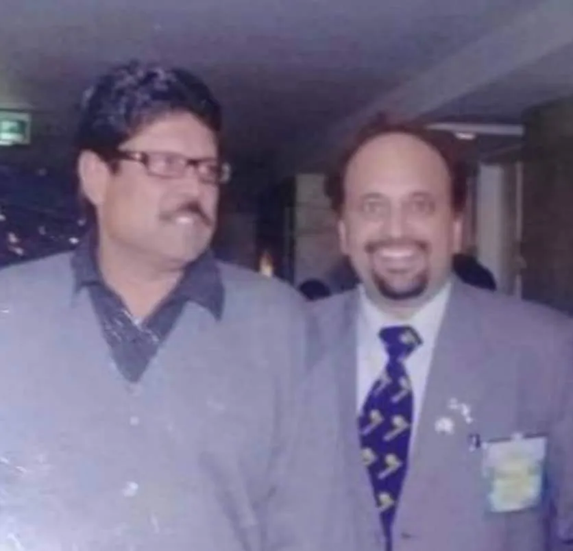 Kapil Dev & Surinder Rana