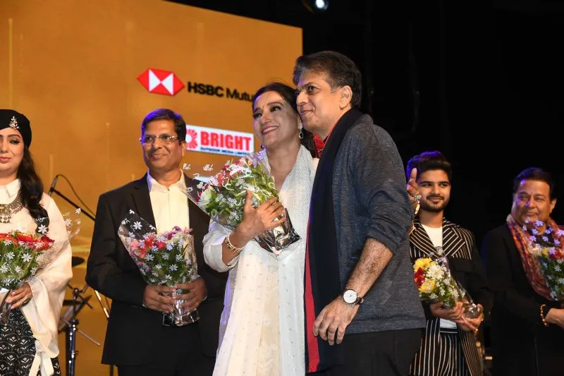 Kavita Sheth with Saurabh Daftary During Rehmatein