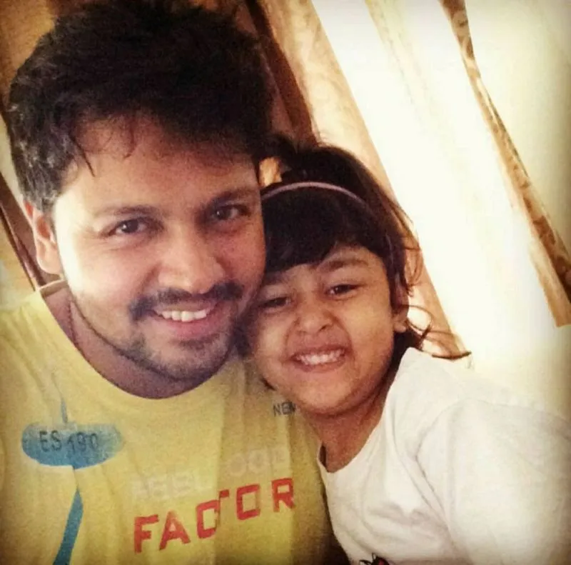 Mohit Dagga (Doosri Maa, Ashok) Daughter day