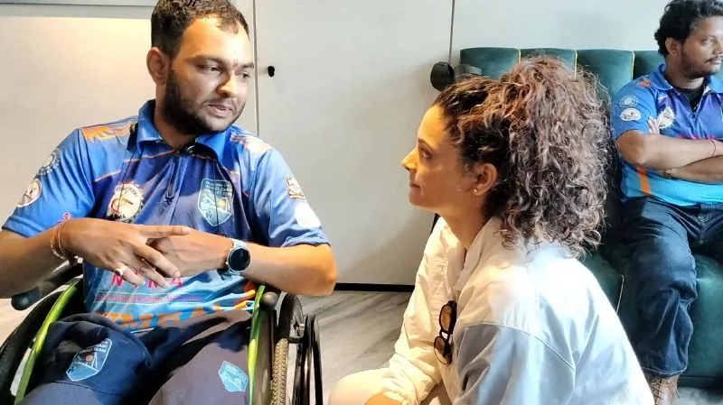 Saiyami Kher and BCCI host a special screening of Ghoomer'