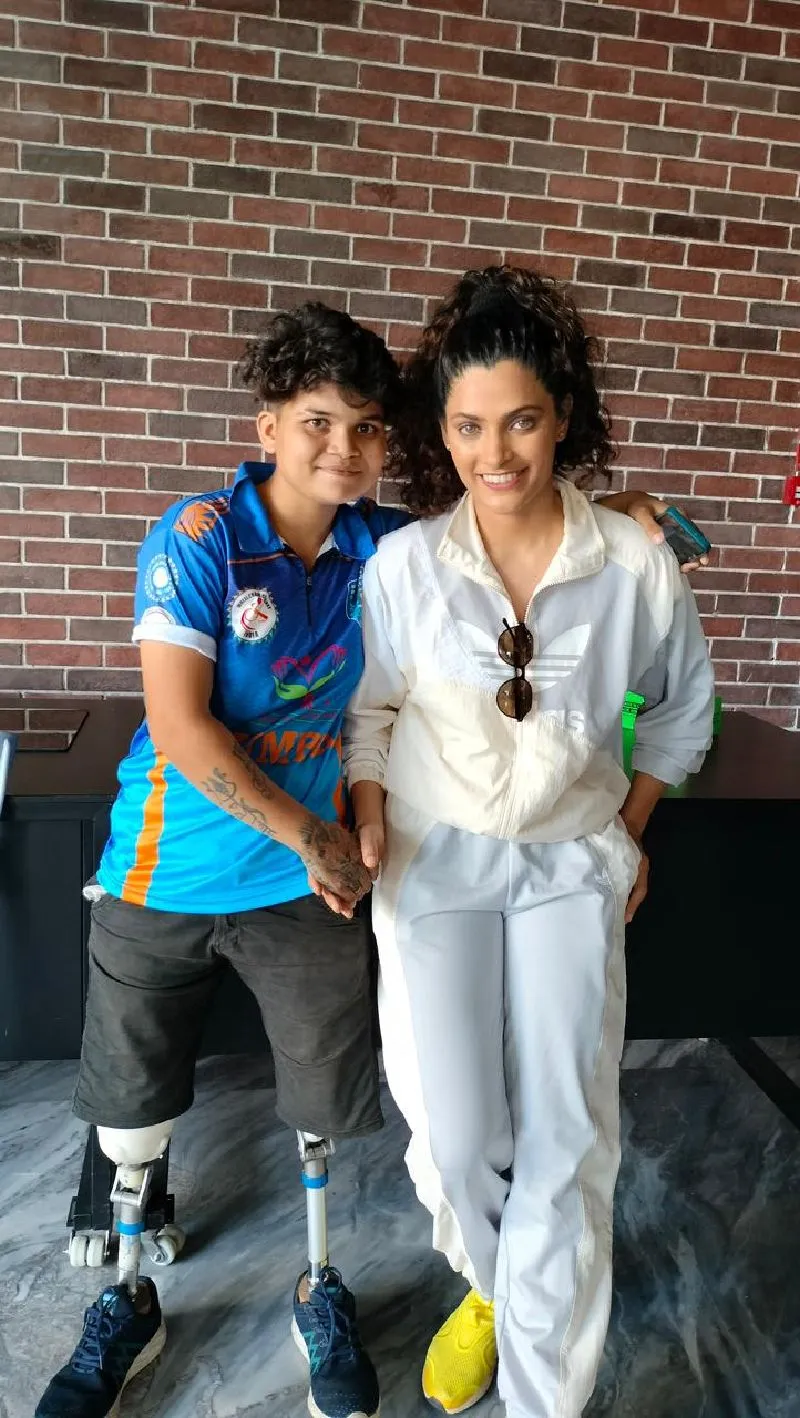 Saiyami Kher and BCCI host a special screening of Ghoomer'