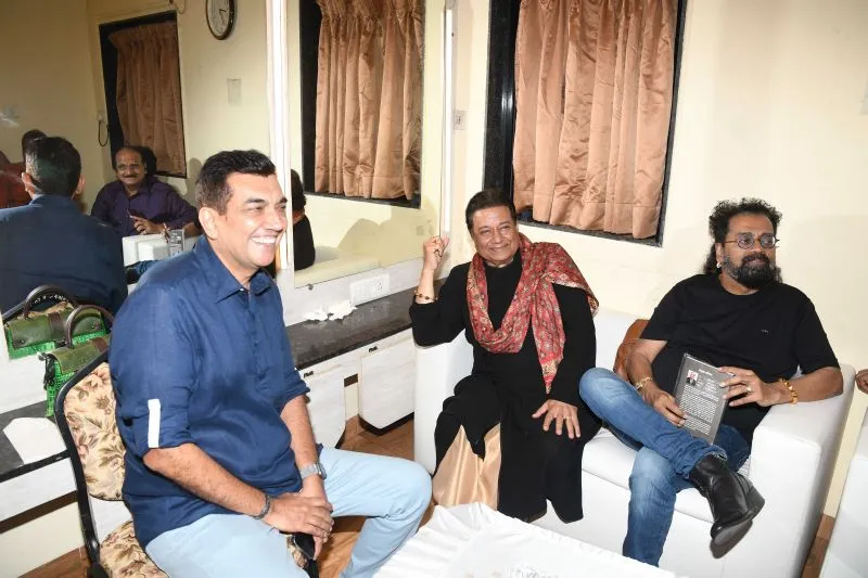 Sanjeev Kapoor, Anup Jalota & Hari Haran During Rehmatein