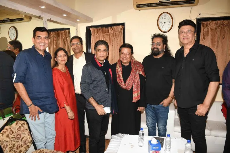 Sanjeev Kapoor, Saurabh Daftary, Anup Jalota, Hari Haran, Anu Malik During Rehmatein