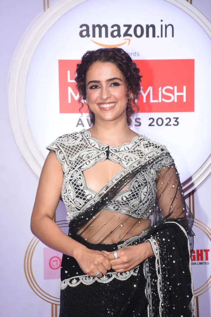 Sanya Malhotra at Lokmat Most Stylish Awards 2023