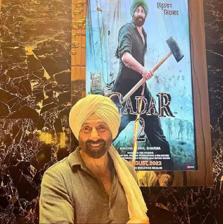 Sunny Deol is happy after Gadar 2 success