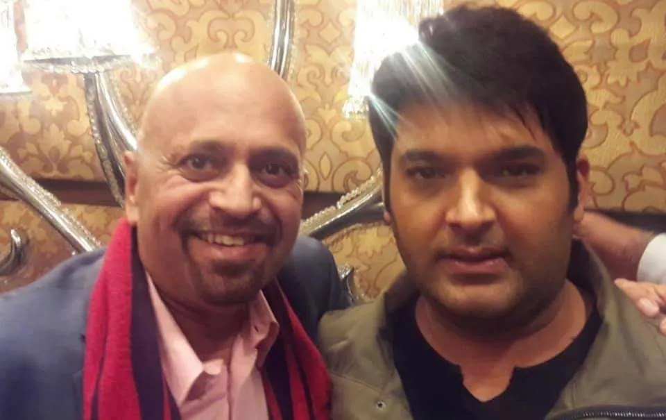 Surinder Rana with Kapil Sharma
