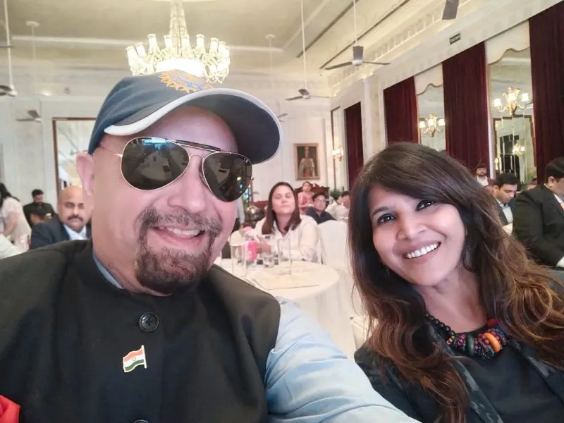 Surinder Rana with Veena Gupta, Google icon and self defence security