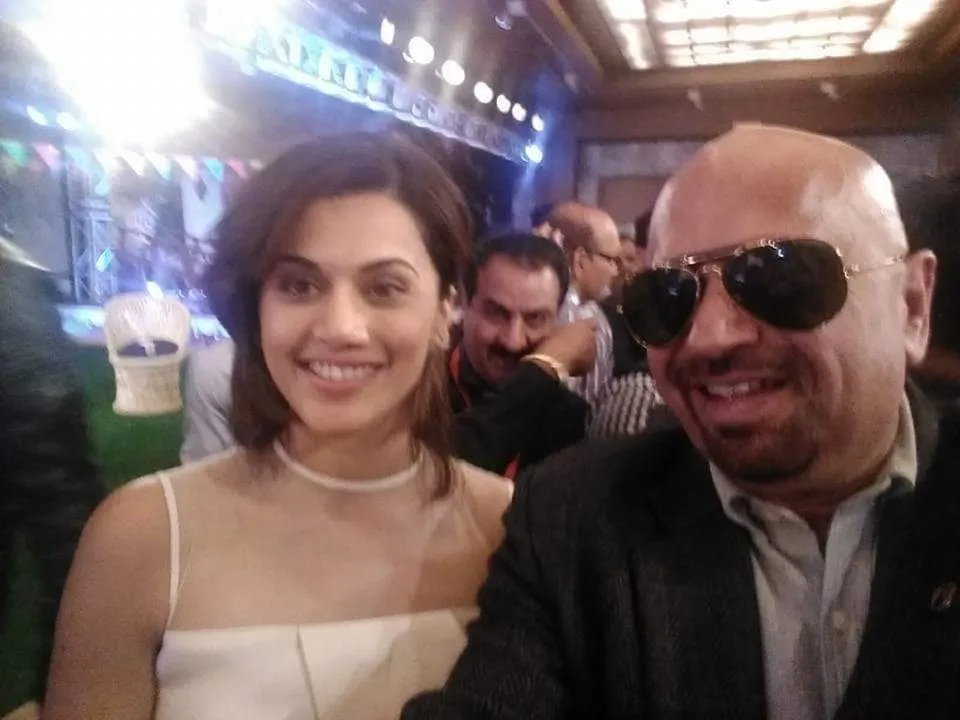 Surinder Rana With Taapsee Pannu