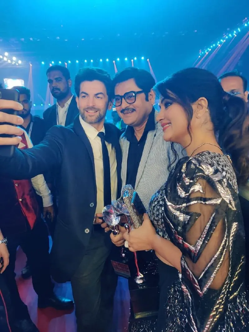 Nitin Mukesh with Rohitash and Charrul Malik