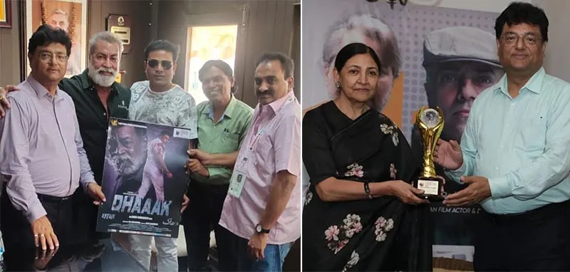 03rd Posters Launched Of Dhaaak Movie in 08th Dehradun International Film Festival 2023