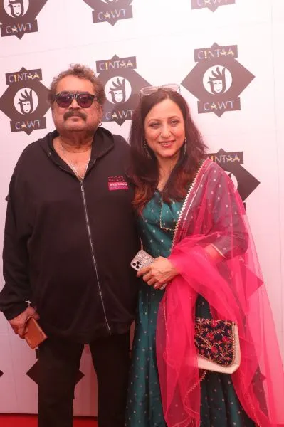 Deepak Balraj Vij with actress-wife Kishorir Shahane-Vij