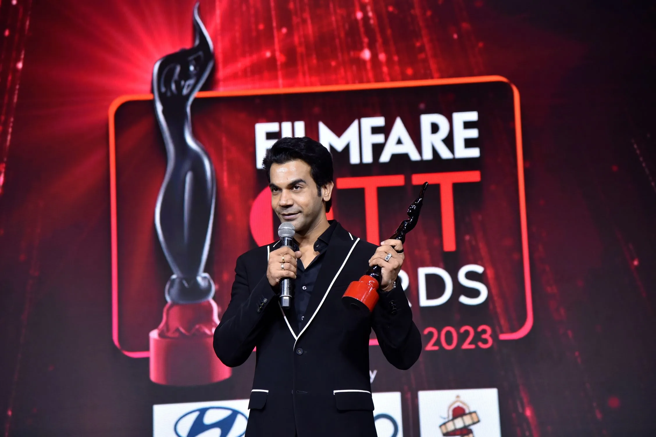 Manoj Bajpayee, Shefali Shah, Vijay Varma, Alia Bhatt, Rajkummar Rao, Sonakshi Sinha, Karishma Tanna, Abhishek Banerjee, won the coveted Black Lady at the 4th edition of Filmfare OTT Awards 2023