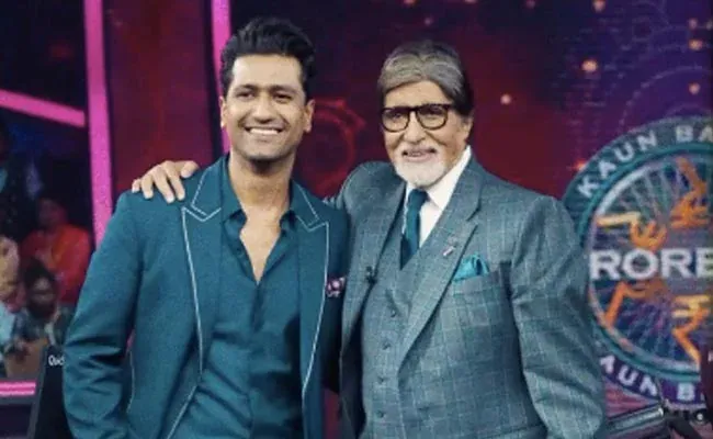 Amitabh Bachchan and Vicky Kaushal