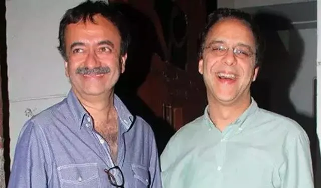 Rajkumar Hirani with Vidhu Vinod Chopra
