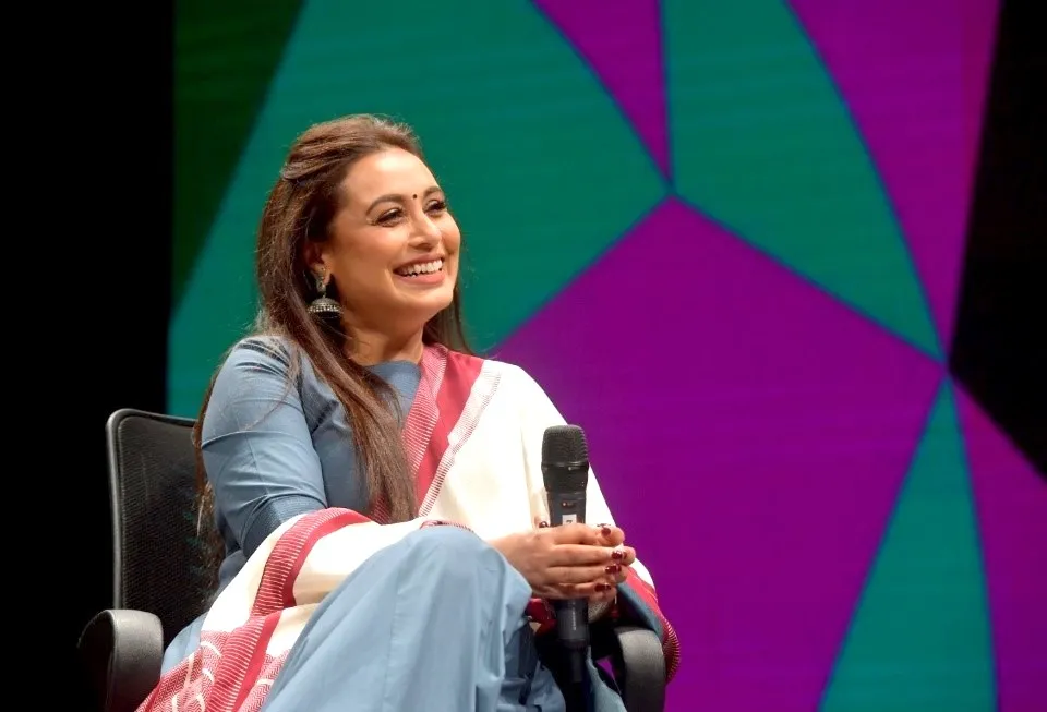 Strong portrayal of Indian women in my films: Rani Mukherjee during the 54th edition of IFFI in Goa