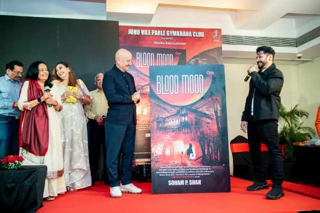  'Blood Moon' Novel Launch by Kher & Shroff