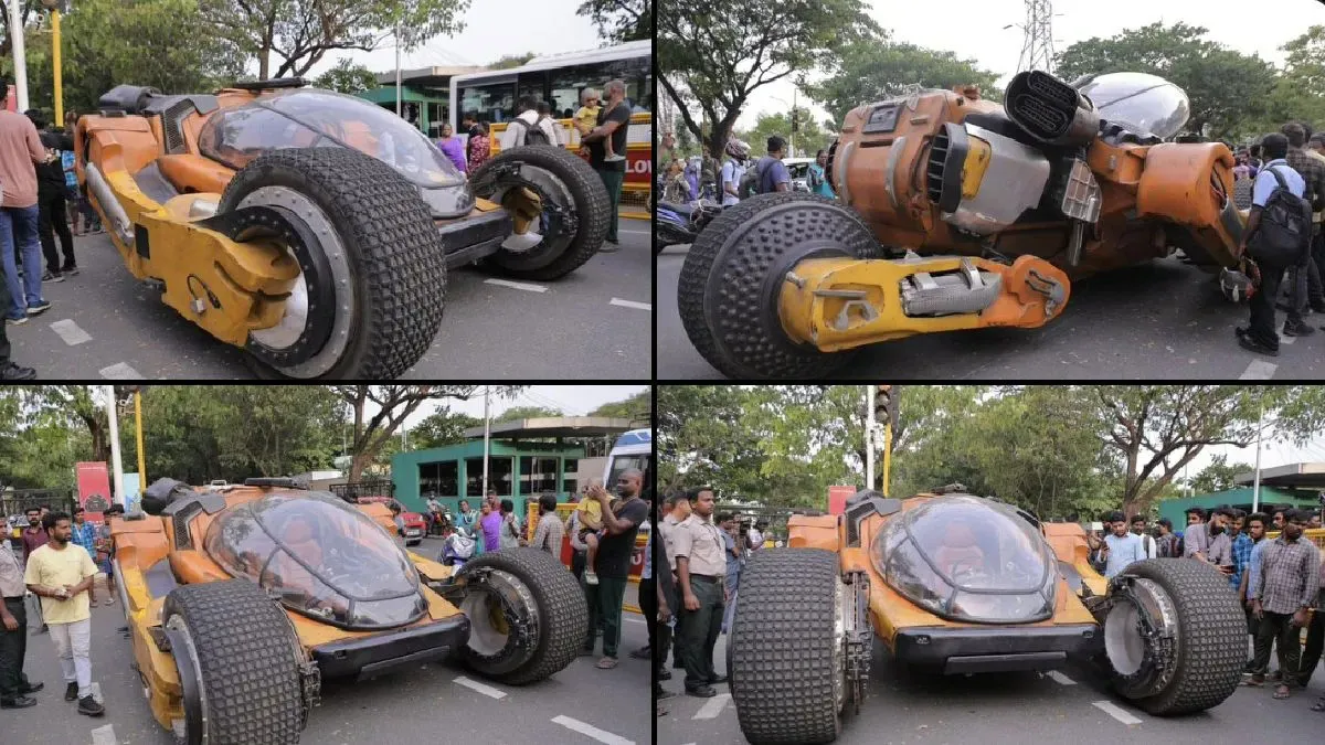 Mahindra's Real-Life Creation of Fictional Car for 'Kalki 2898 AD' Film -  DriveSpark