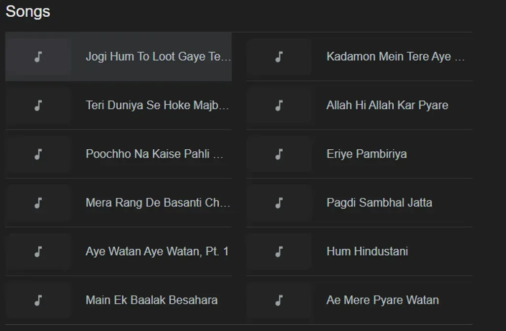 Prem Dhawan songs