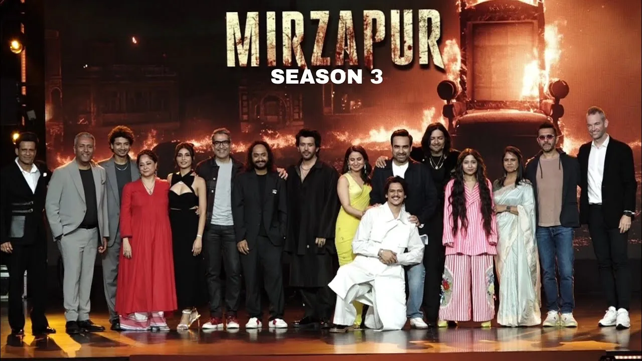 Mirzapur Season 3 - Official Teaser | Pankaj Tripathi, Ali Fazal, Shweta  Tripathi, Rasika Dugal - YouTube