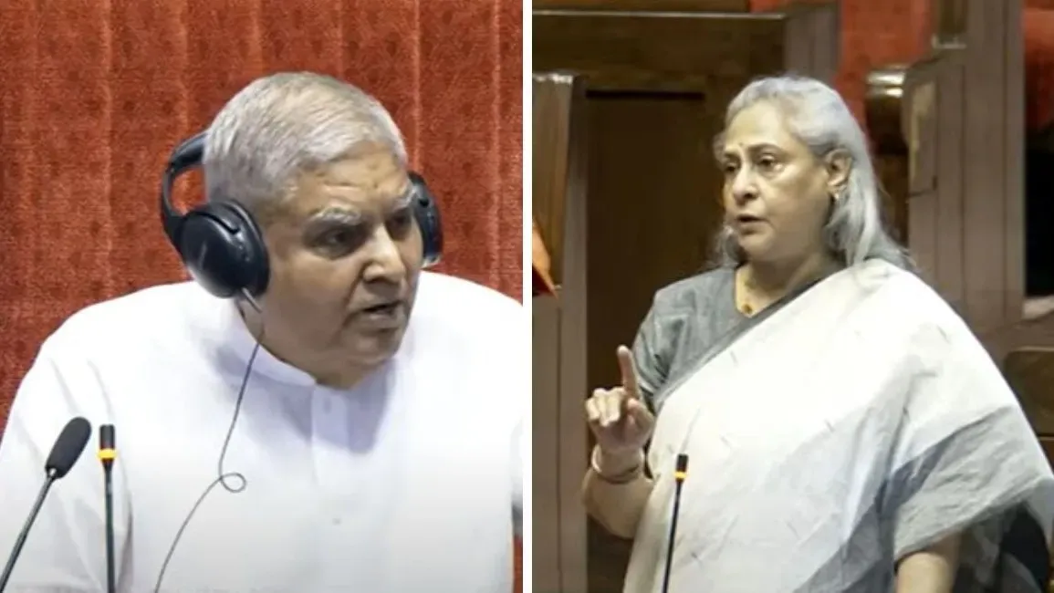 Debate, dispute and walkout... Understand why Jaya Bachchan clashed with Dhankhar in Rajya Sabha, how did the dispute start? - jaya bachchan rajya sabha chairman jagdeep dhankhar lop mallikarjun kharge ...