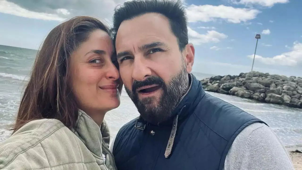 Kareena Kapoor and Saif Ali Khan,