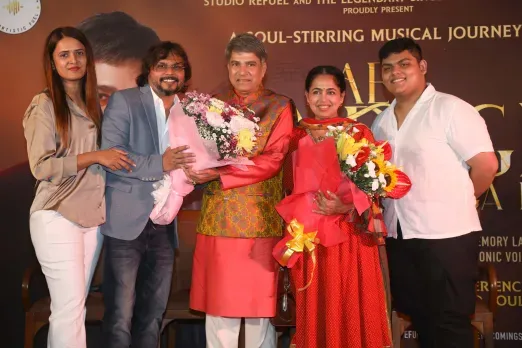 Ridhi Kumar, Kumarr,Suresh Wadkar,Padma Wadkar & Neham kumar