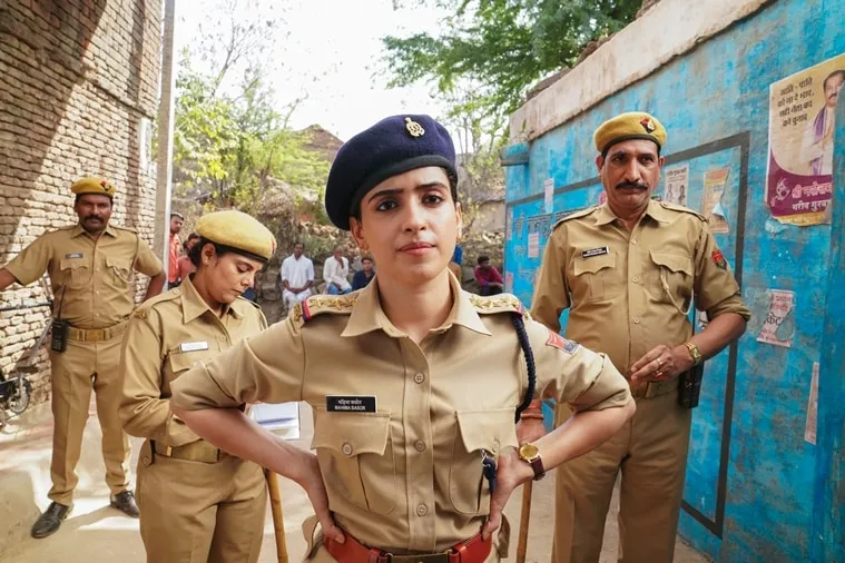 What Sanya Malhotra had to do to play a cop in Kathal |