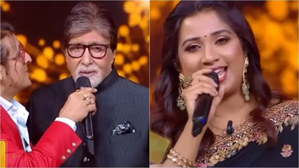 KBC 16 gets a musical twist: Amitabh Bachchan sings 'Pardesiya' with Shreya  Ghoshal, Sonu Nigam - India Today