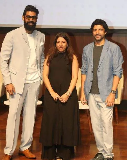  Zoya Akhtar and actor Rana Daggubati 