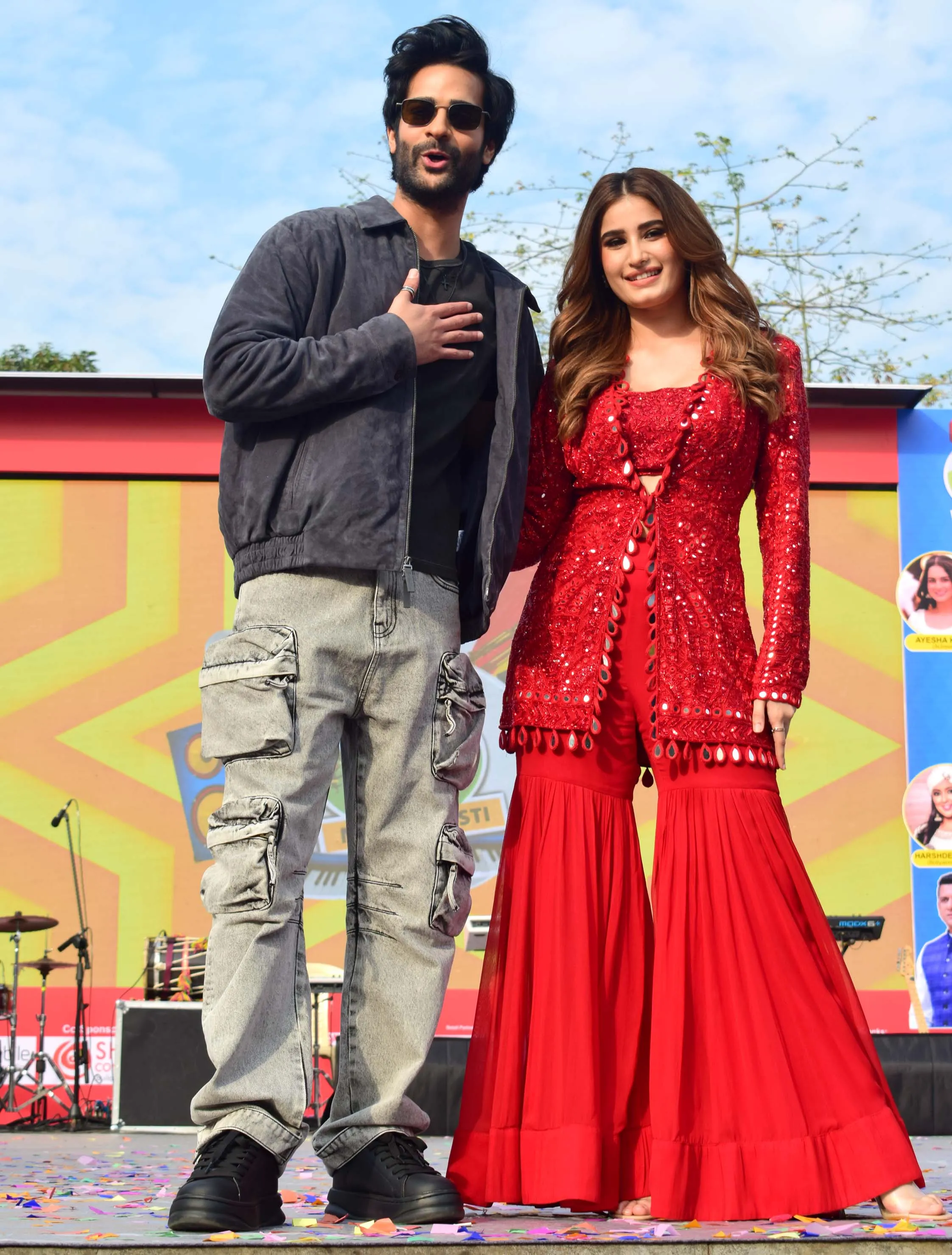 Aaman Devgan & Rasha Thadani