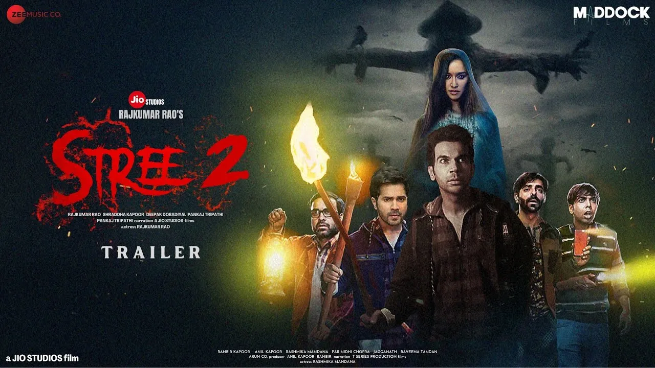 STREE 2 - Trailer | Rajkumar Rao | Shraddha Kapoor | Varun Dhawan | Pankaj  Tripathi, Aparshakti K.