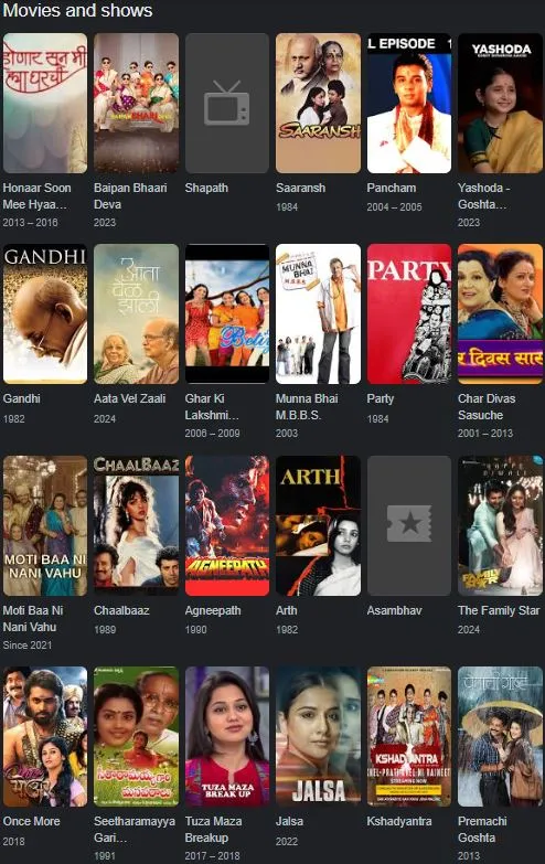 Rohini Hattangadi filmography (1)