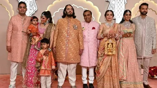 Anant Ambani Radhika Merchant wedding live updates: The groom's family is here.